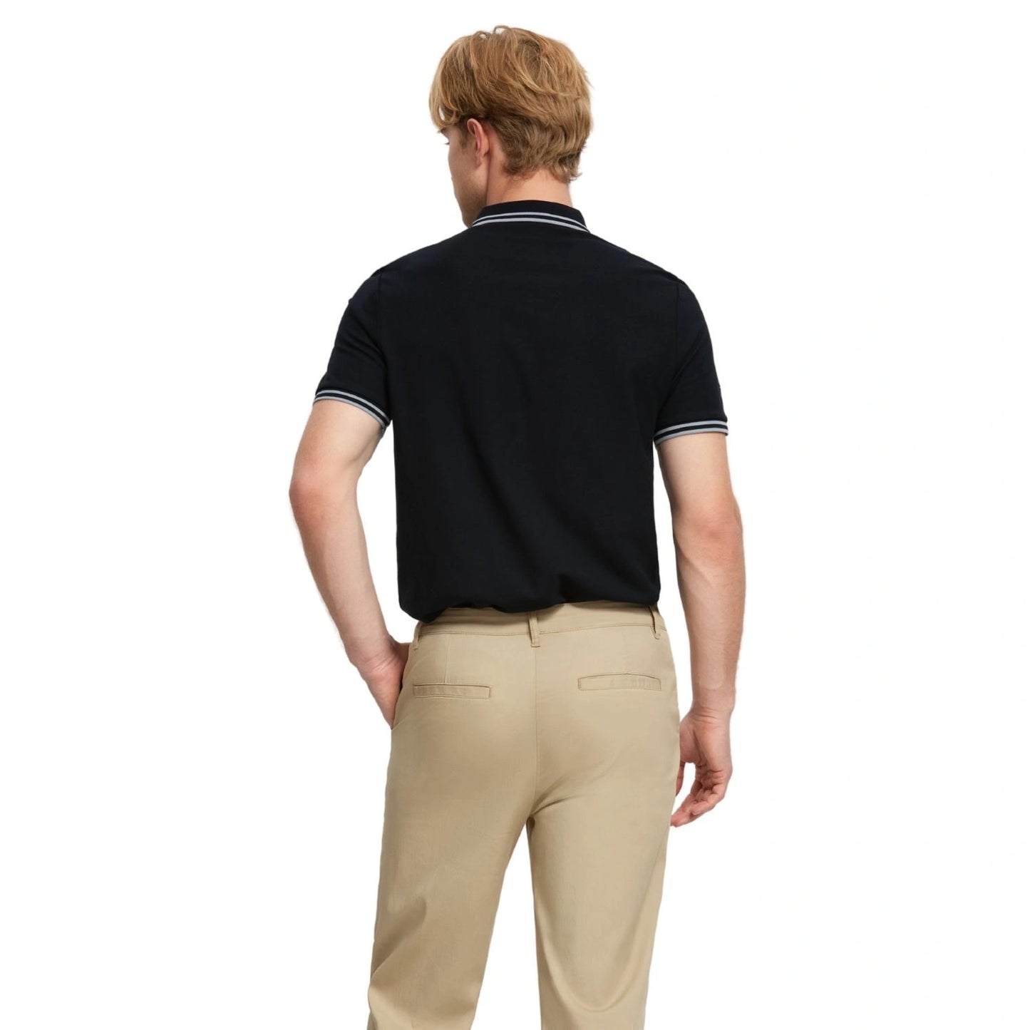 Men's Pique Solid Polo