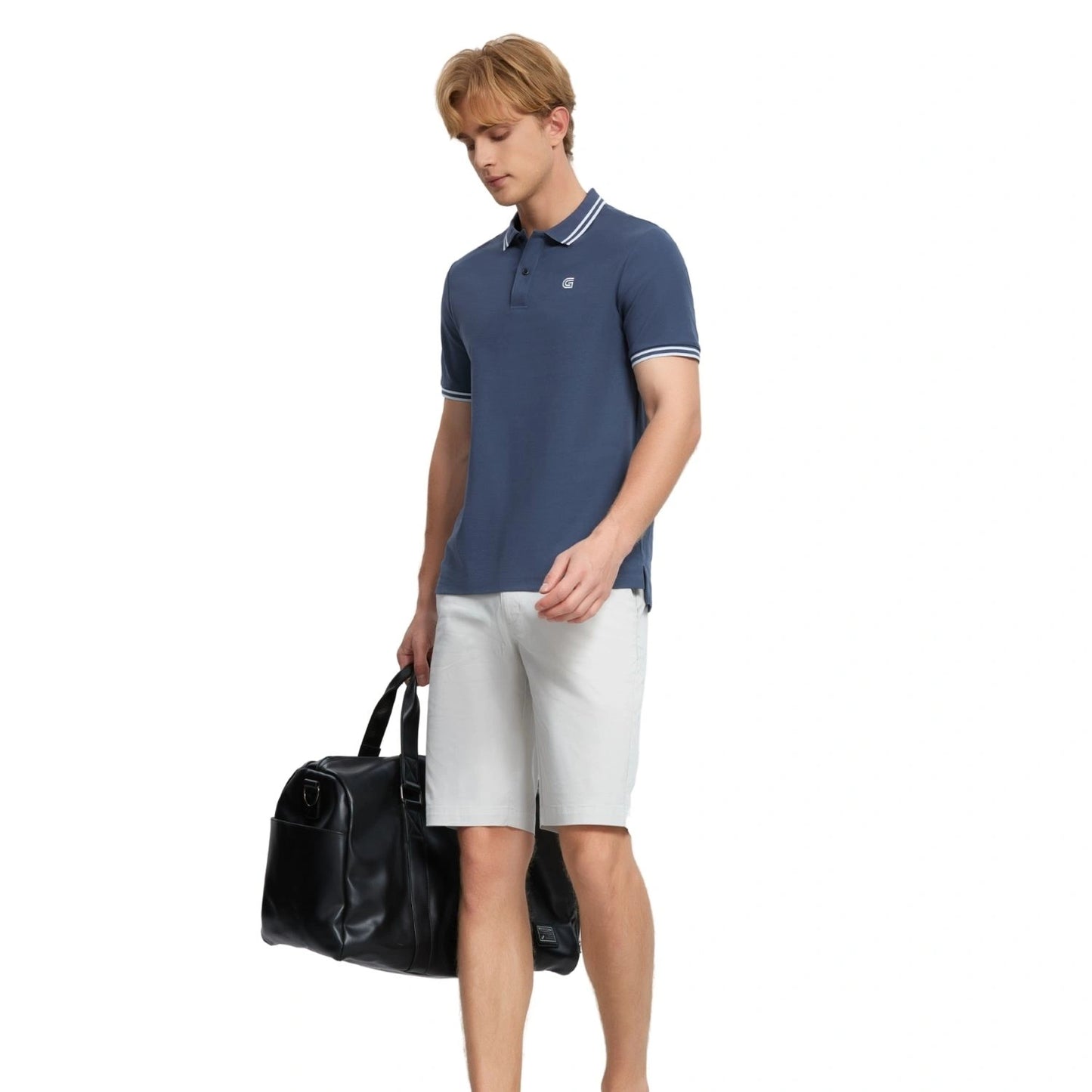 Men's Pique Solid Polo