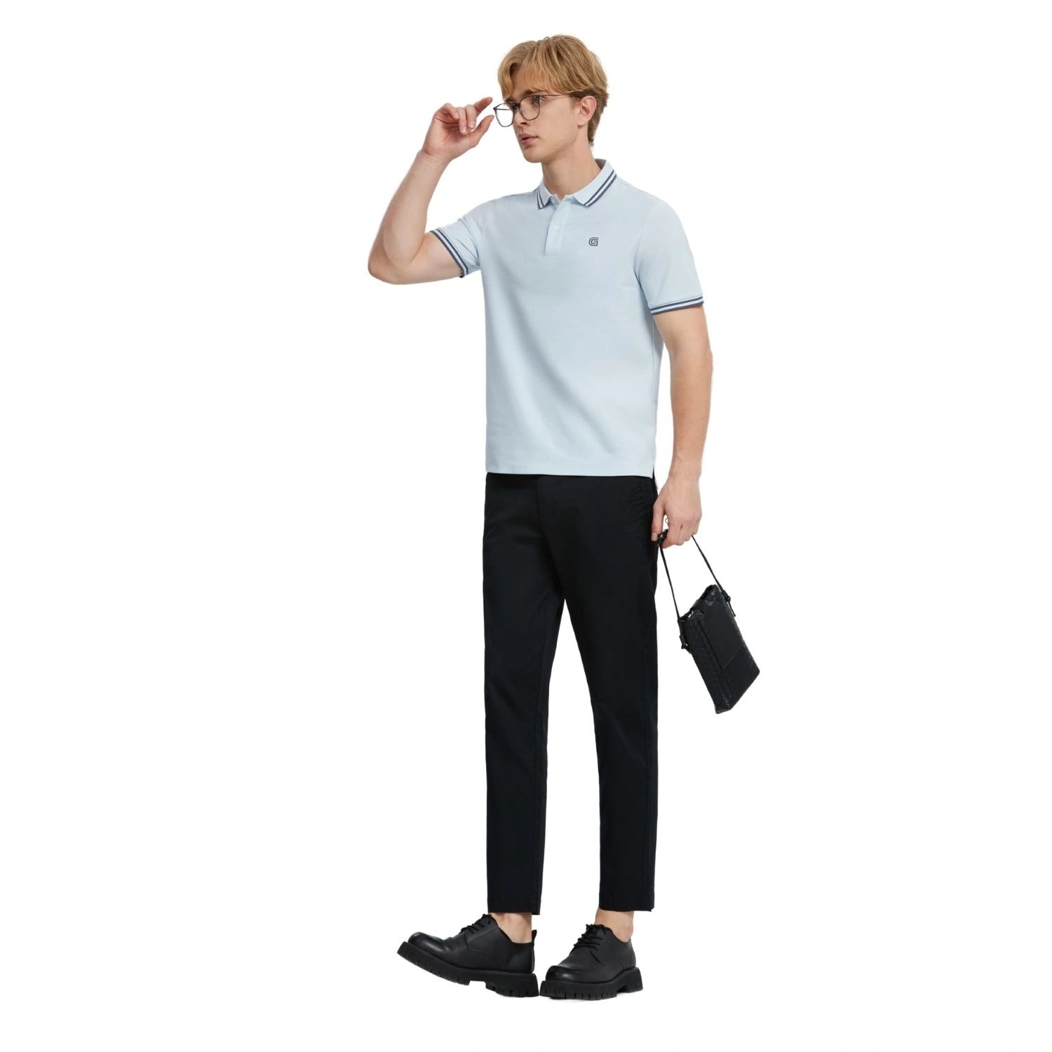 Men's Pique Solid Polo