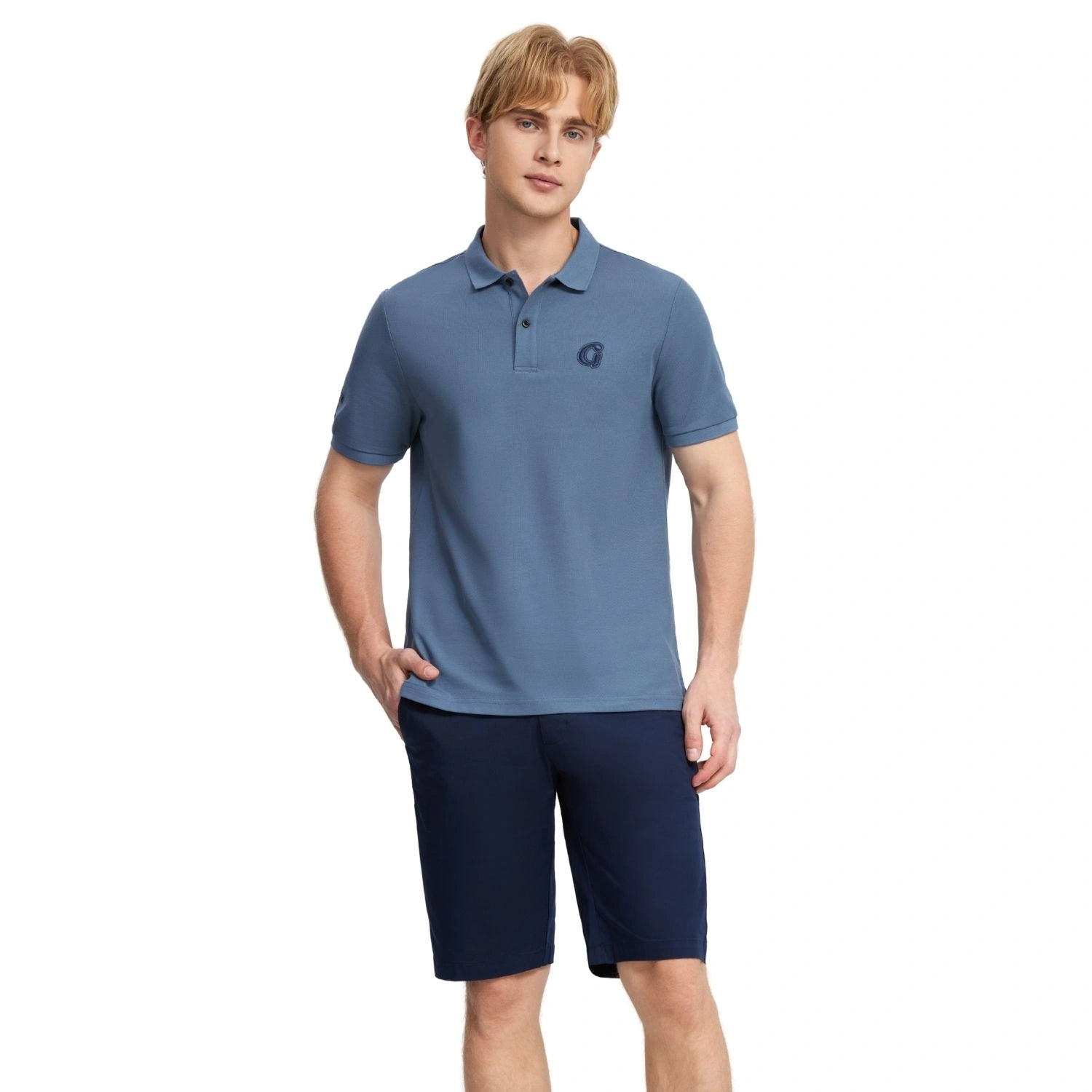 Men's Short Sleeve Solid Polo