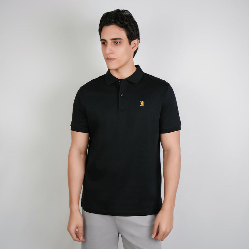 Men Regular Cotton Luxe Touch Polo