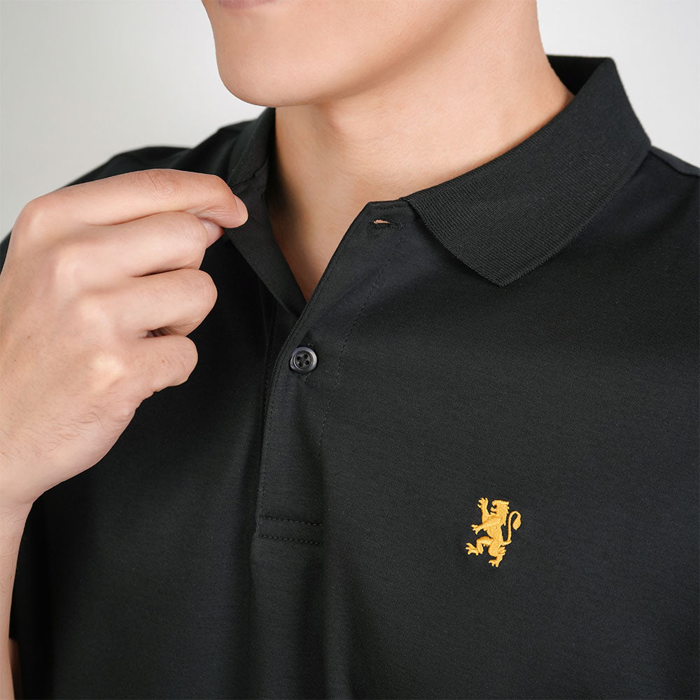 Men Regular Cotton Luxe Touch Polo
