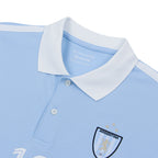 Men Slim Cotton Lycra World Cup Embroidered Polo