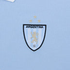 Men Slim Cotton Lycra World Cup Embroidered Polo