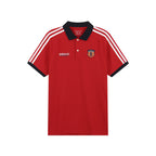 Men Slim Cotton Lycra World Cup Red Polo