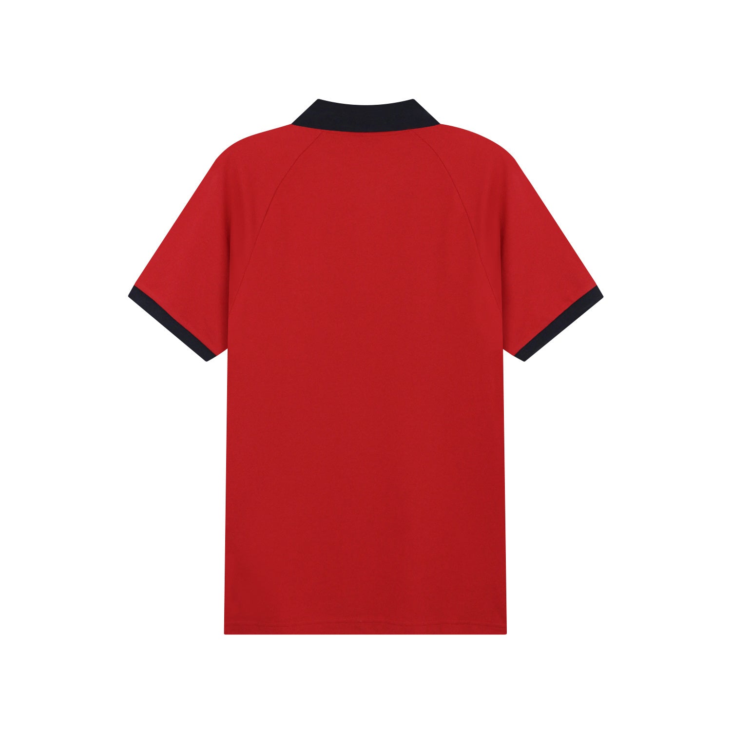 Men Slim Cotton Lycra World Cup Red Polo