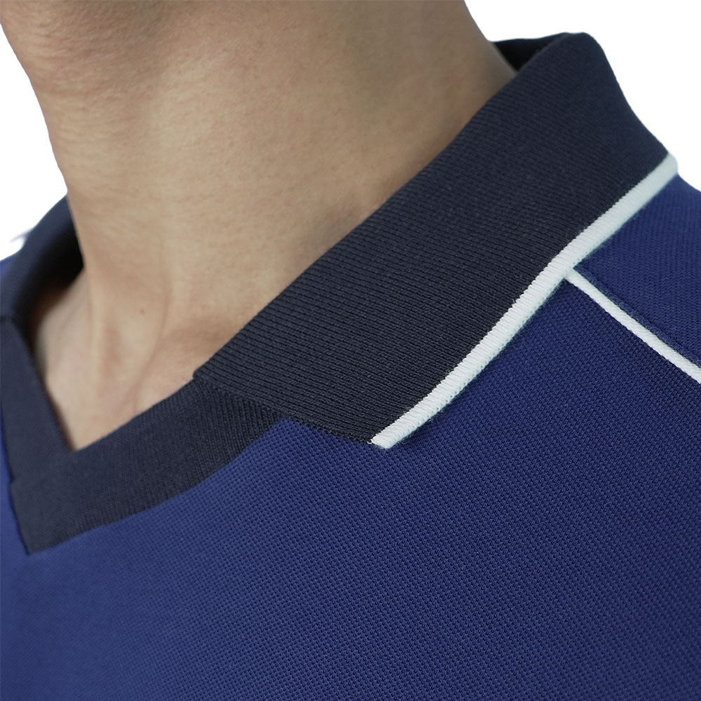 Men Slim Fit Cotton Blend World Cup Polo