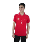 Men Slim World Cup Cotton Stretch Polo