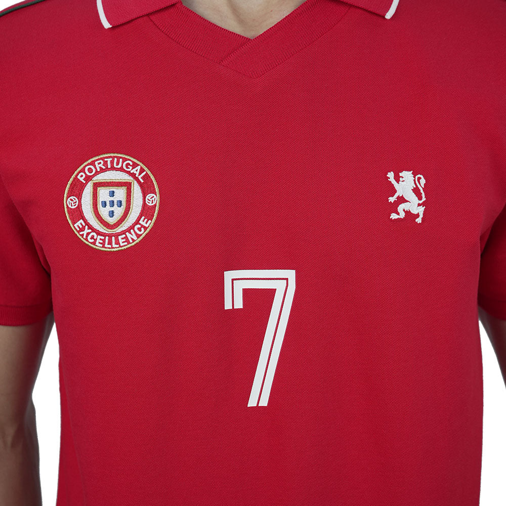 Men Slim World Cup Cotton Stretch Polo