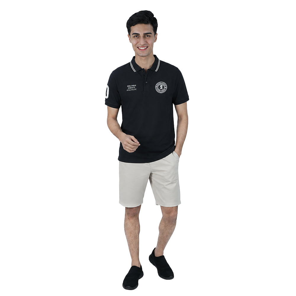 Men Relaxed Cotton Lycra World Cup Polo