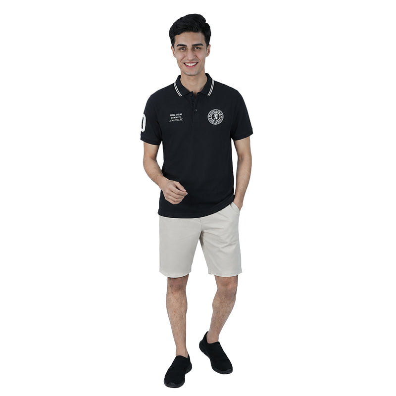 Men Relaxed Cotton Lycra World Cup Polo