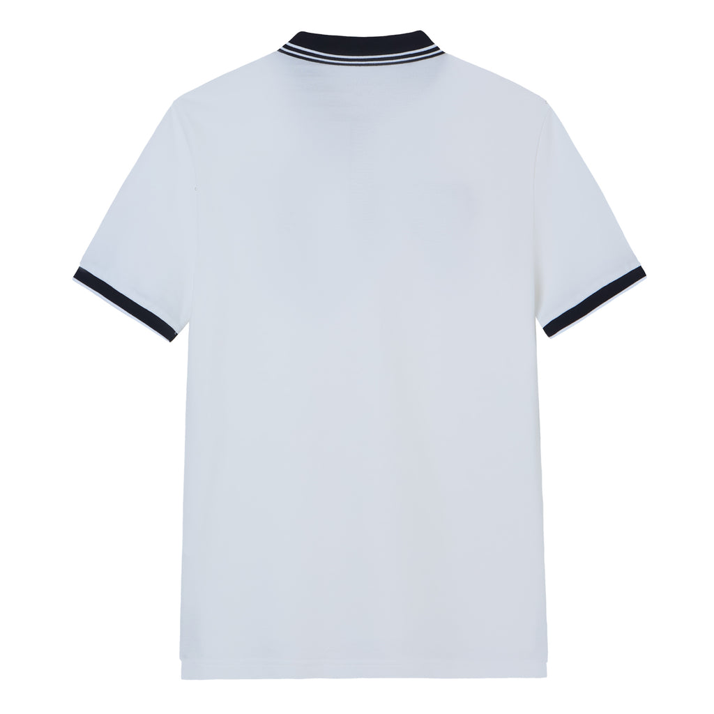 Men's Cotton Slim Fit Polo With Embroidery