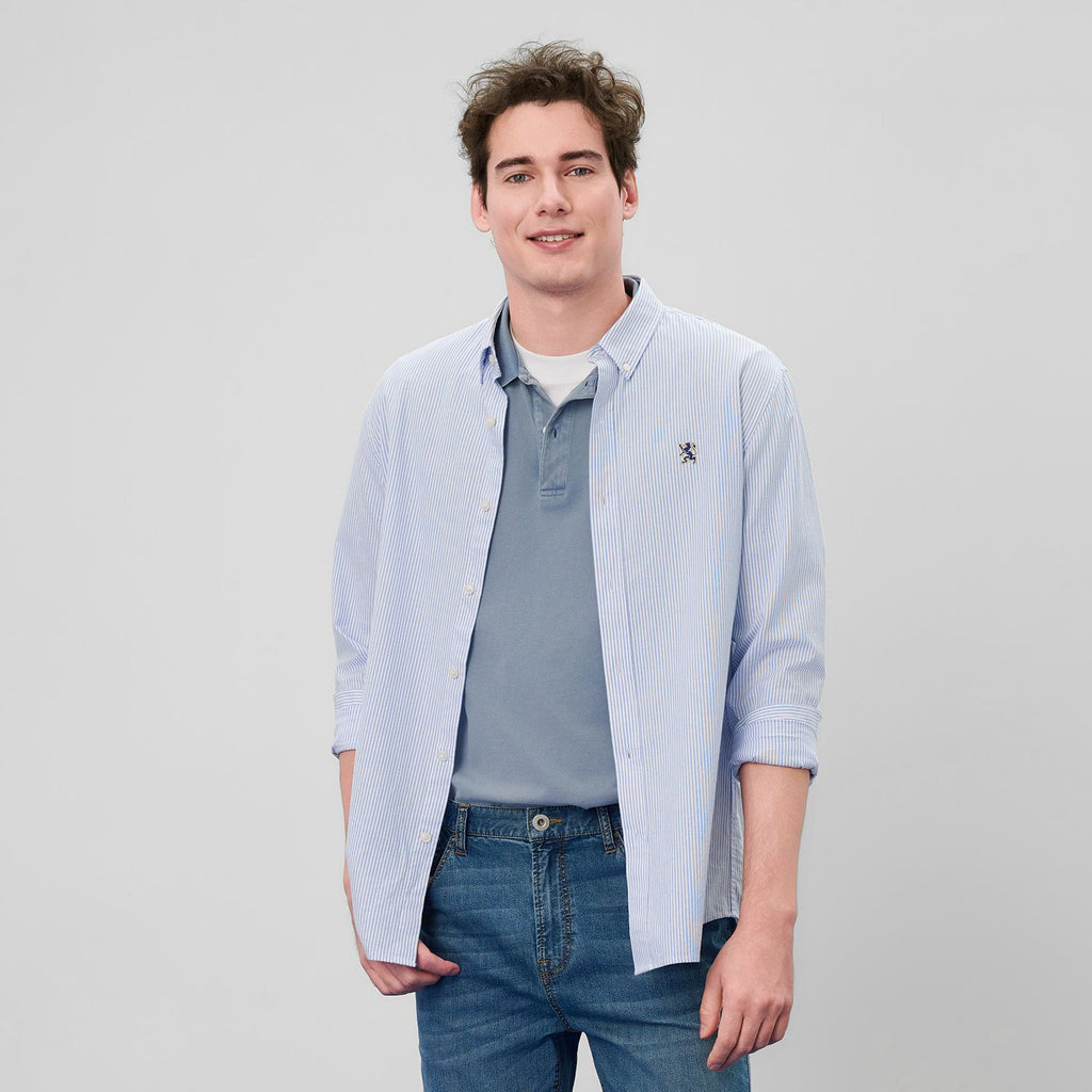 Men’s Slim Fit Pique Garment Dye Polo