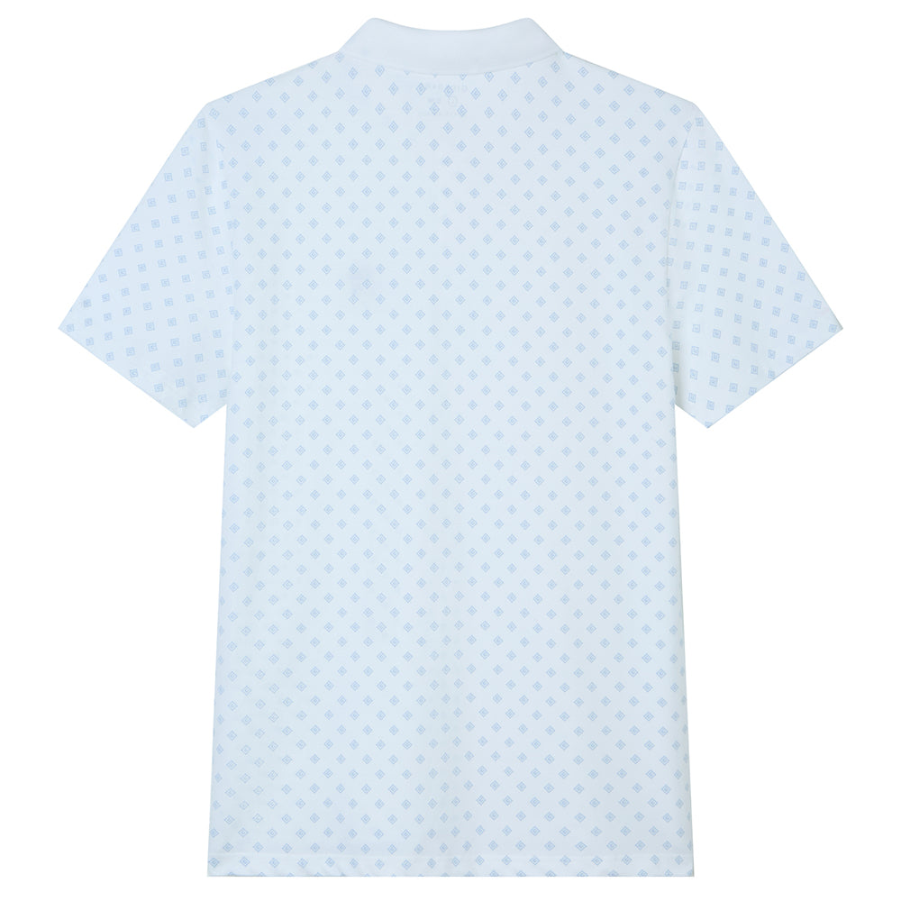 Men’S Cotton All Over Patter Print Polo