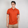 Men’s Cotton Slim Performance Polo with Small Lion Embroidery