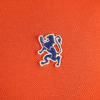 Men’s Cotton Slim Performance Polo with Small Lion Embroidery