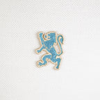Men’s Cotton Slim Performance Polo with Small Lion Embroidery