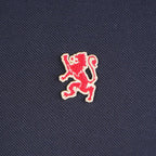 Men’s Cotton Slim Performance Polo with Small Lion Embroidery