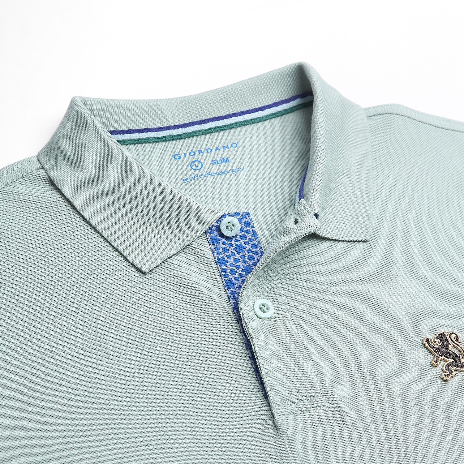 Men's Slim Fit Performance Pique Polo