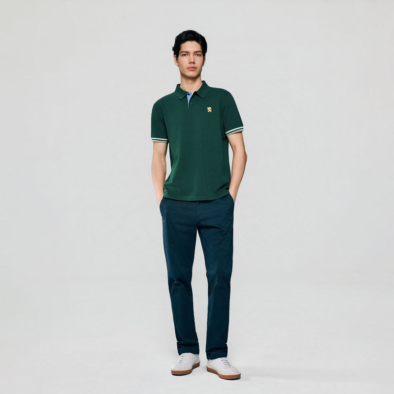 Men's Slim Fit Performance Pique Polo