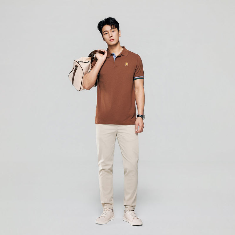 Men's Slim Fit Performance Pique Polo