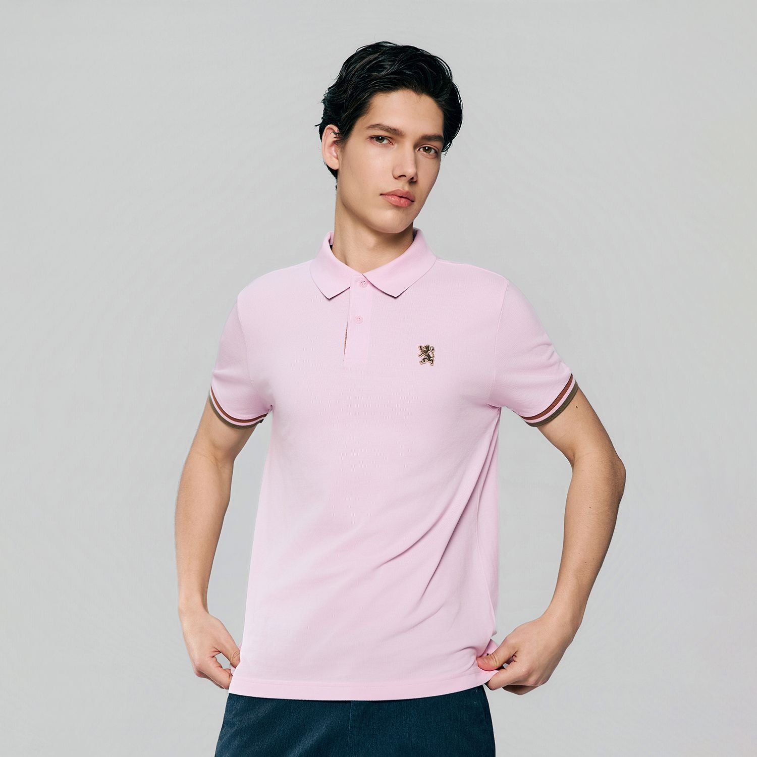 Men's Slim Fit Performance Pique Polo
