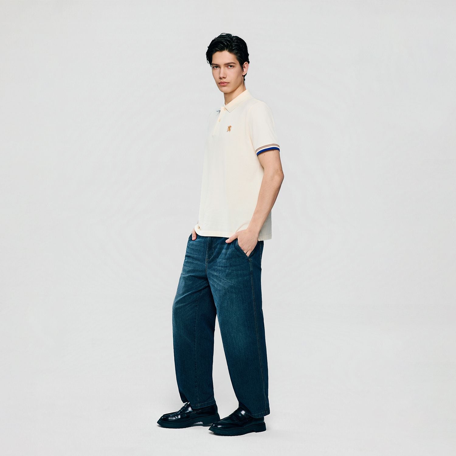 Men's Slim Fit Performance Pique Polo