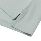 Men’s Slim Pique Solid Polo with Flat Knit Collar