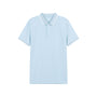 Men’s Slim Pique Solid Polo with Flat Knit Collar