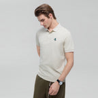 Men's 3G Small Napoleon Slim Melange Polo