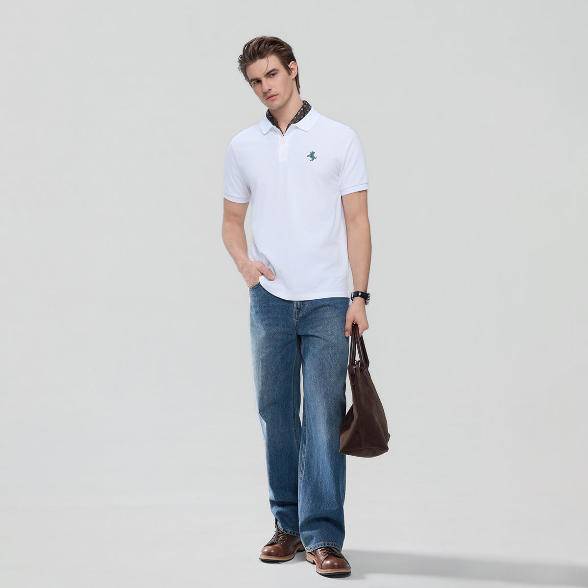 Men's 3G Small Napoleon Slim Polo