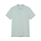 Men’s Slim Pique Polo with Contrast Collar & Signature Embroidery