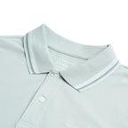 Men’s Slim Pique Polo with Contrast Collar & Signature Embroidery