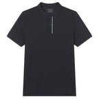 Men Slim Cotton Nylon Pique Polo
