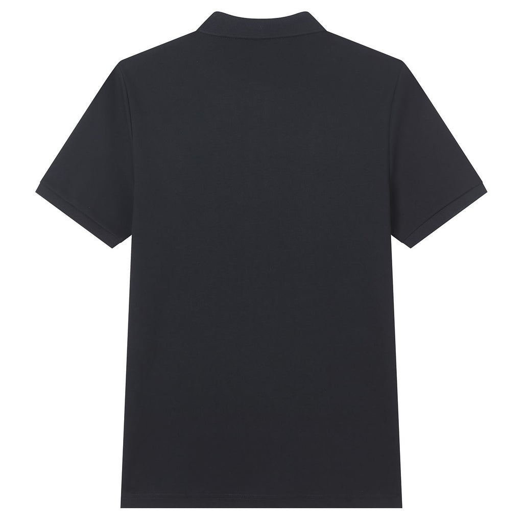 Men Slim Cotton Nylon Pique Polo