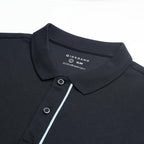Men Slim Cotton Nylon Pique Polo
