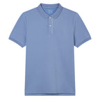 Men Slim Cotton Nylon Pique Polo