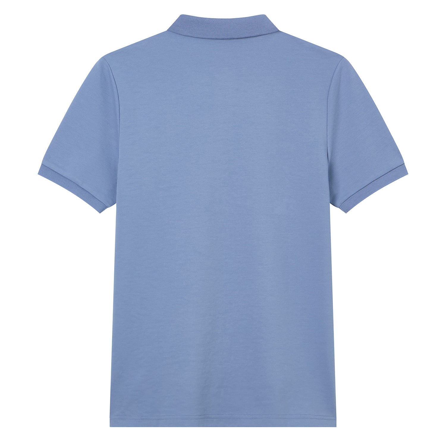 Men Slim Cotton Nylon Pique Polo