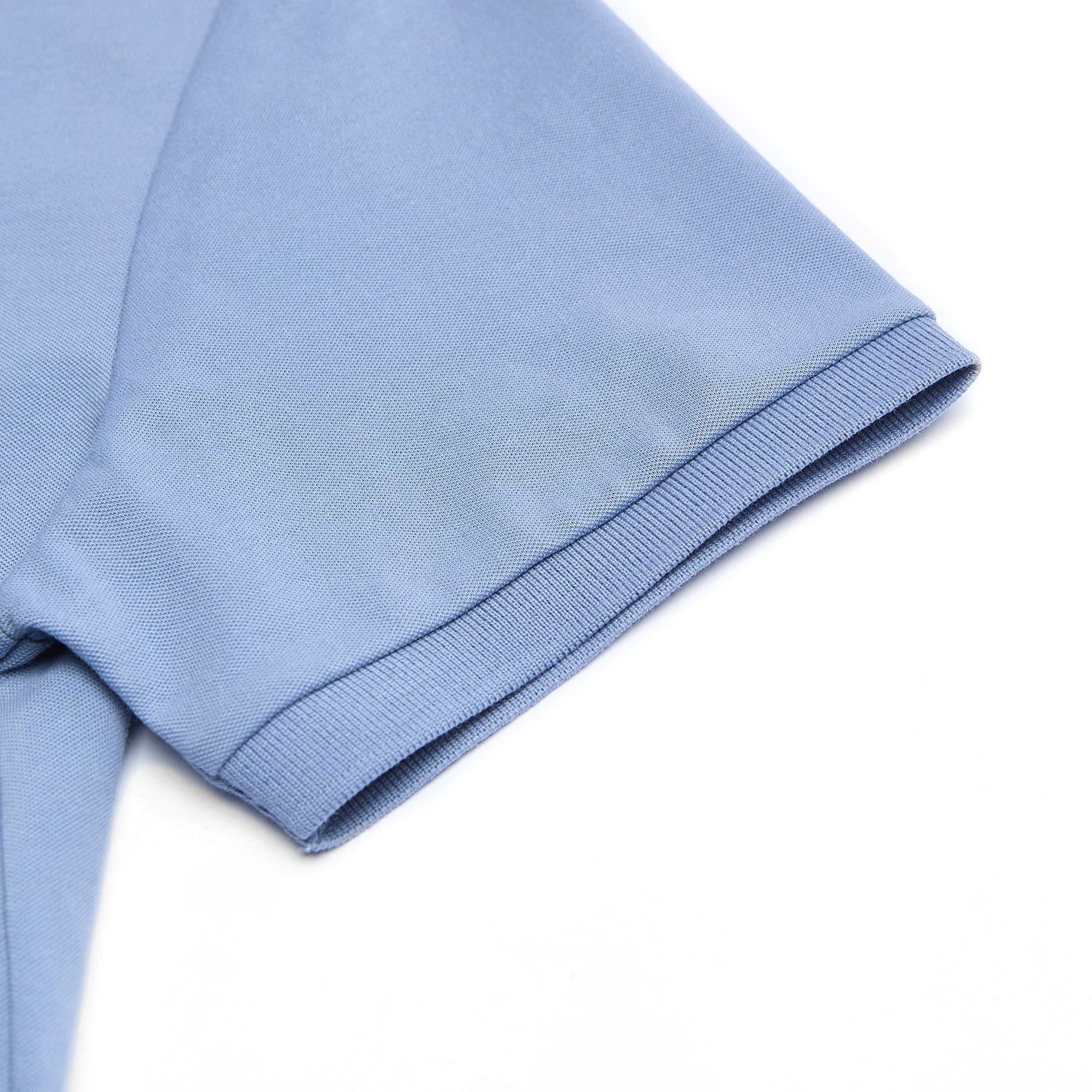 Men Slim Cotton Nylon Pique Polo