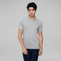 Men Slim Cotton Nylon Pique Polo