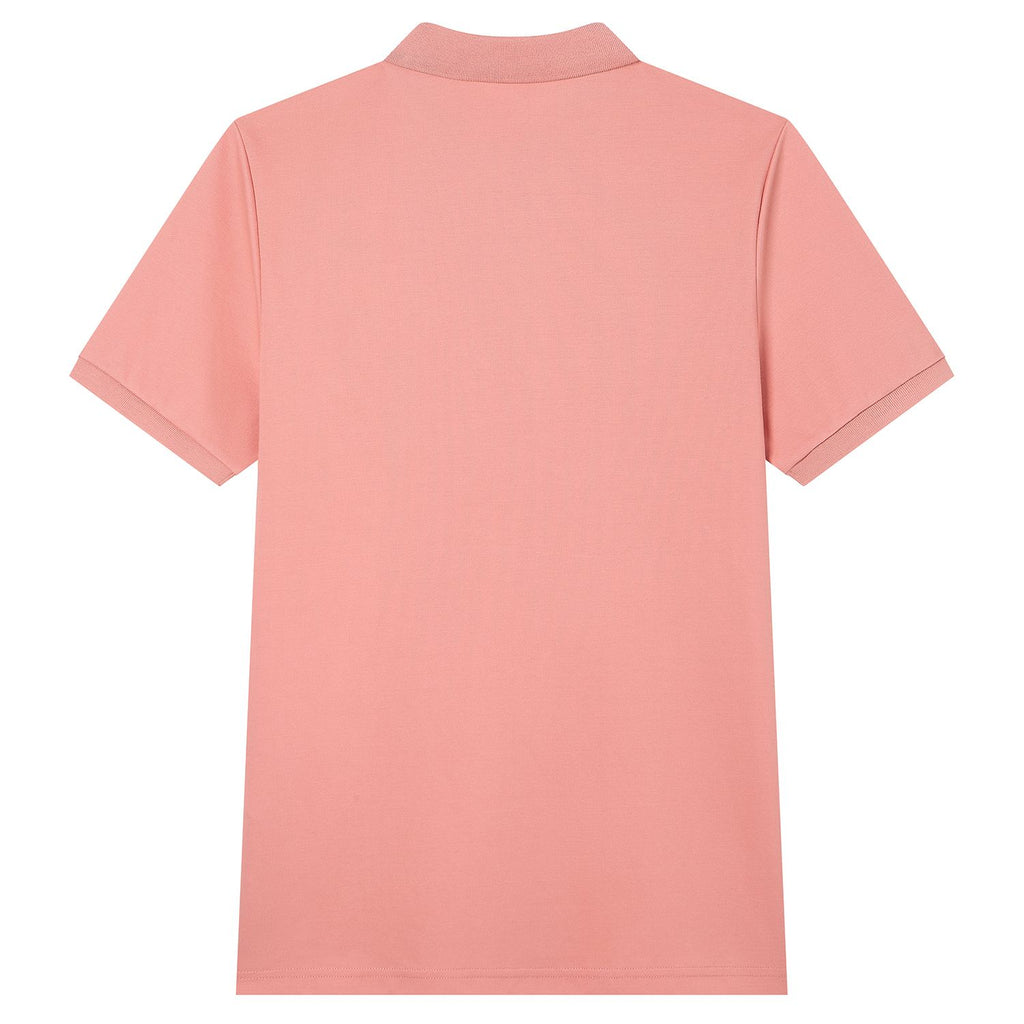 Men Slim Cotton Nylon Pique Polo