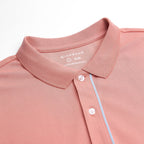 Men Slim Cotton Nylon Pique Polo