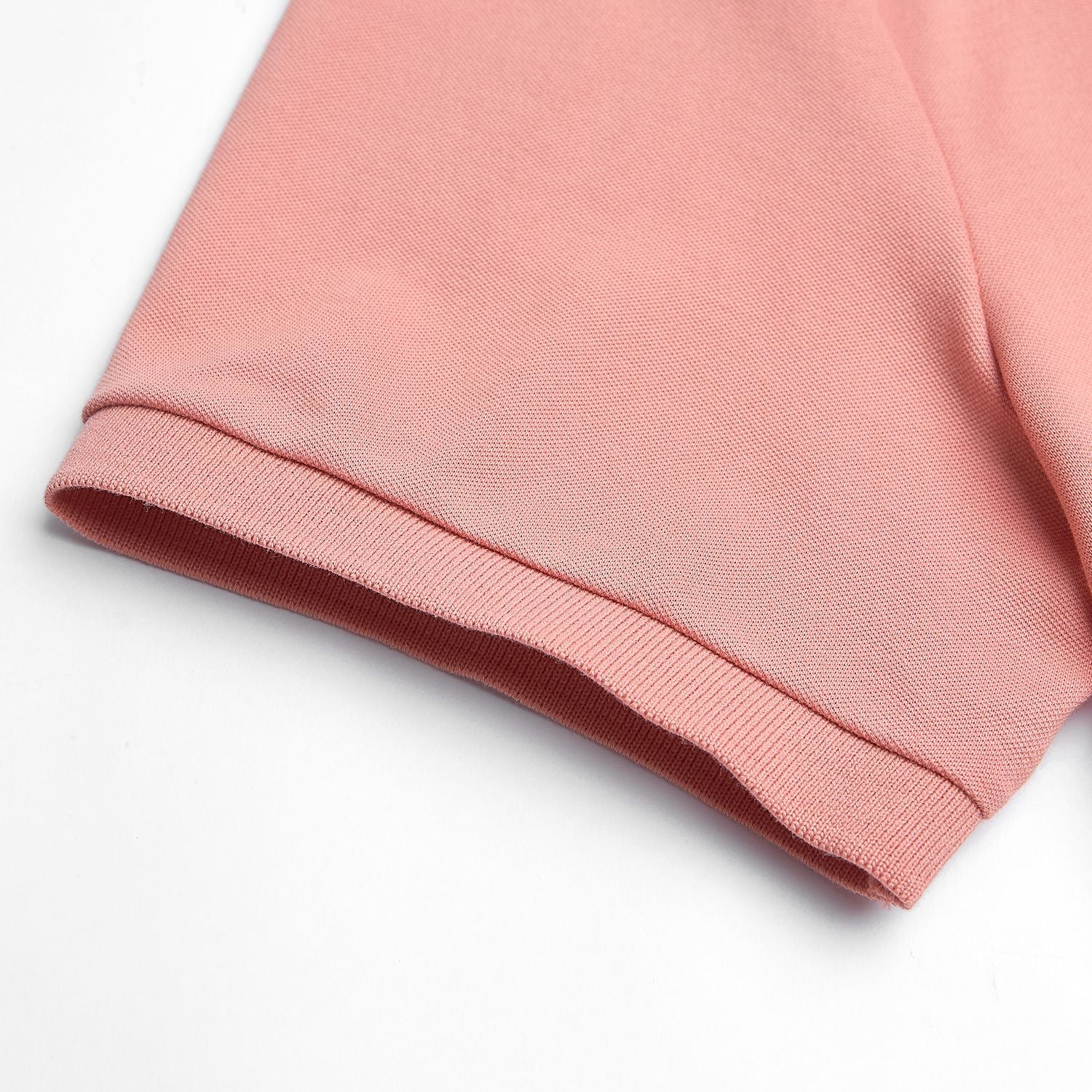 Men Slim Cotton Nylon Pique Polo
