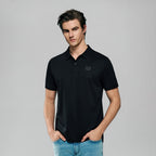 Men Slim Liquid Touch Cotton Polo Shirt