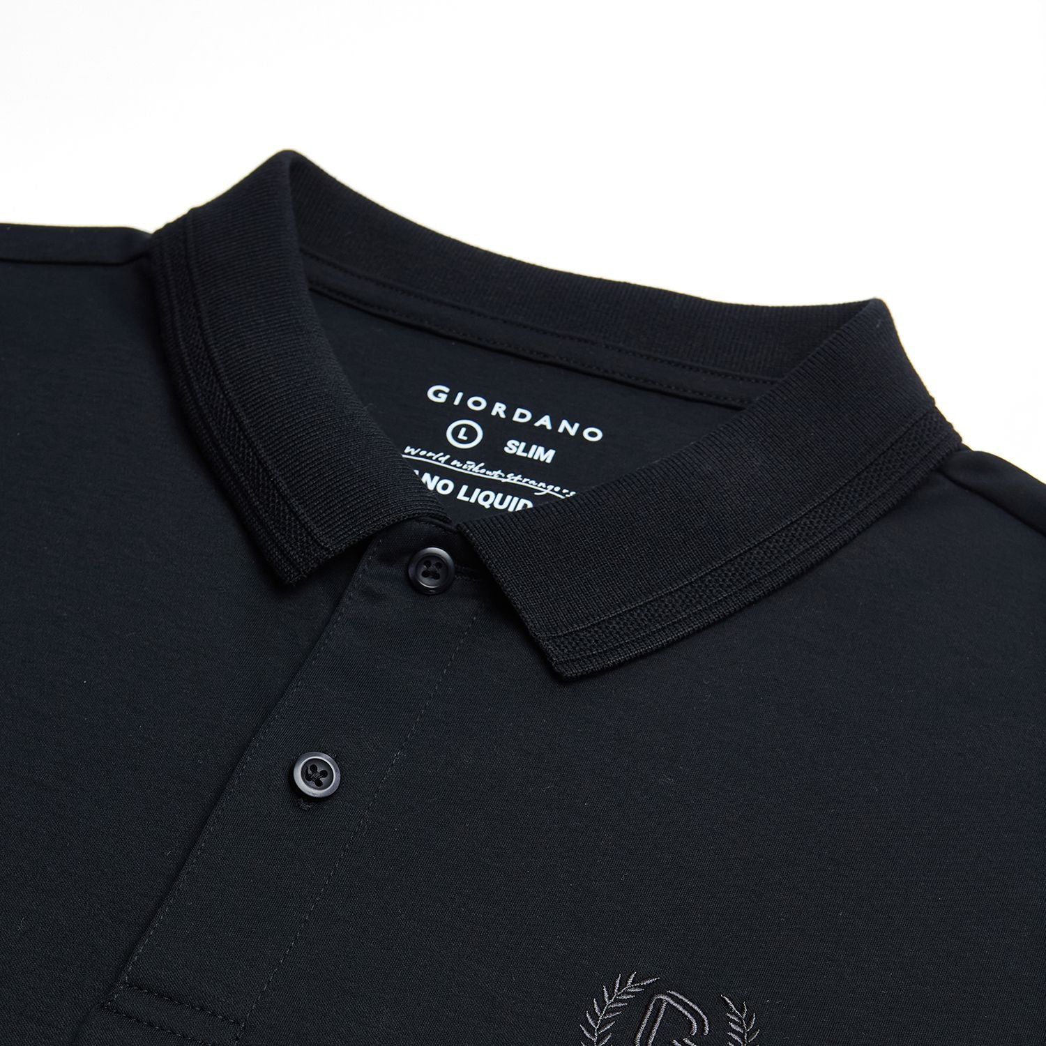 Men Slim Liquid Touch Cotton Polo Shirt