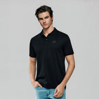 Men Slim Liquid Touch Cotton Polo Shirt