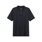 Men Slim Liquid Ammonia Cotton Polo Shirt
