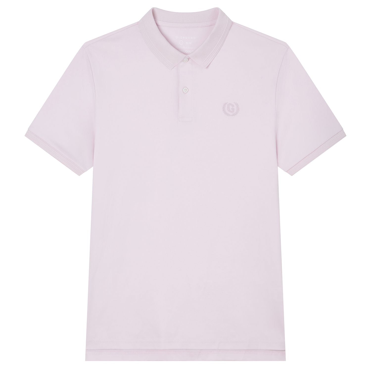 Men Slim Liquid Ammonia Cotton Polo Shirt