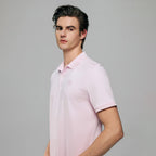 Men Slim Liquid Ammonia Cotton Polo Shirt