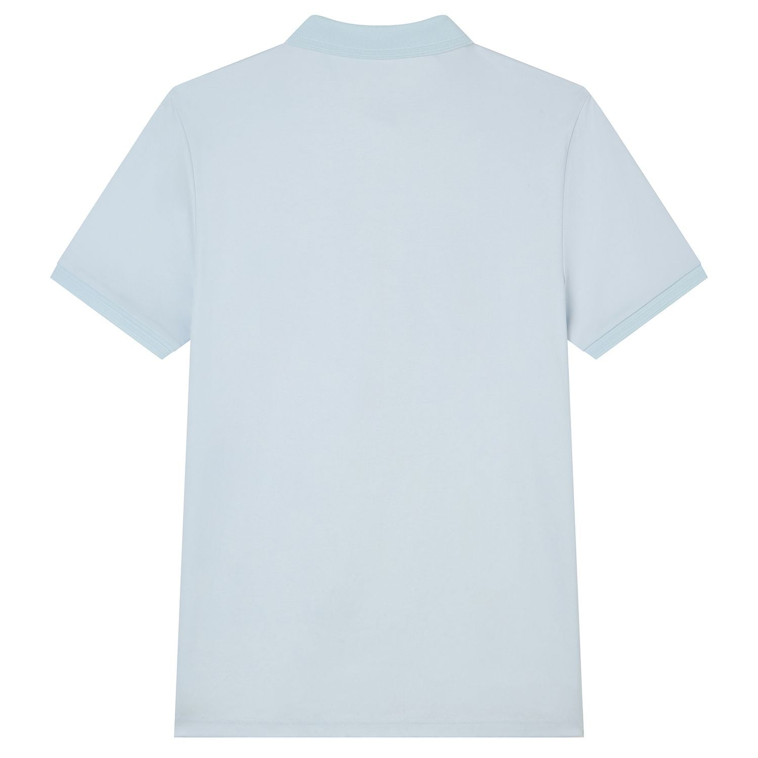 Men Slim Liquid Ammonia Cotton Polo Shirt